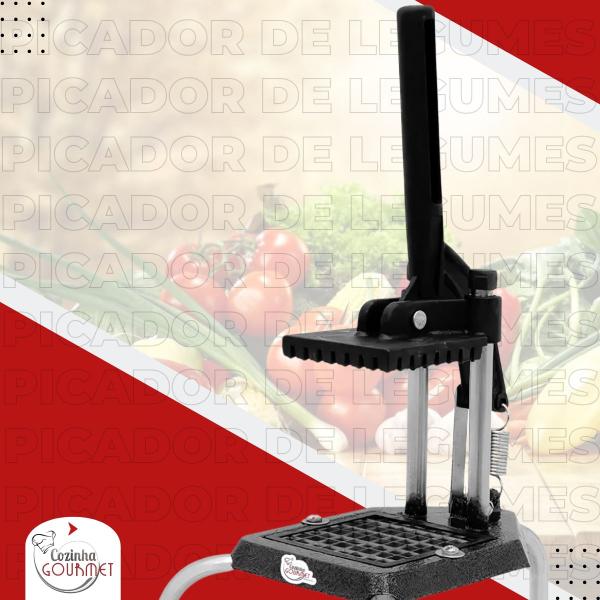 Imagem de Picador Cortador de Legumes E Batata Cabrita Reforçado + Lamina 10mm 