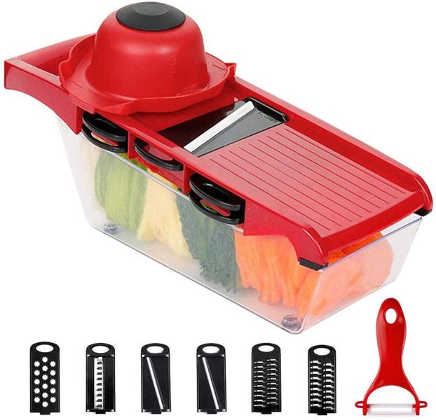 Picador De Legumes E Frutas Em Aço Inox - Monac Imagem de Picador De Legumes E Frutas Em Aço Inox