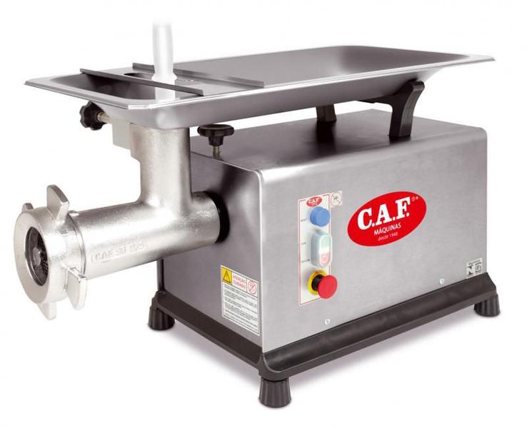 Imagem de Picador Moedor de Carne CAF 98 S Inox NR-12 trifásico 220V