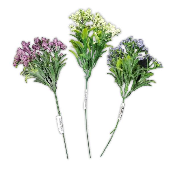 Imagem de Pick Decorativo Flores Gipso - 23cm