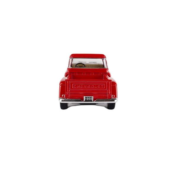 Imagem de Pick Up Chevy Stepside 1955 Kinsmart 1:32 Vermelho