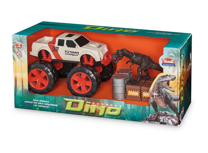 Imagem de Pick Up Com Dinossauro Dino Runners - Usual Brinquedos