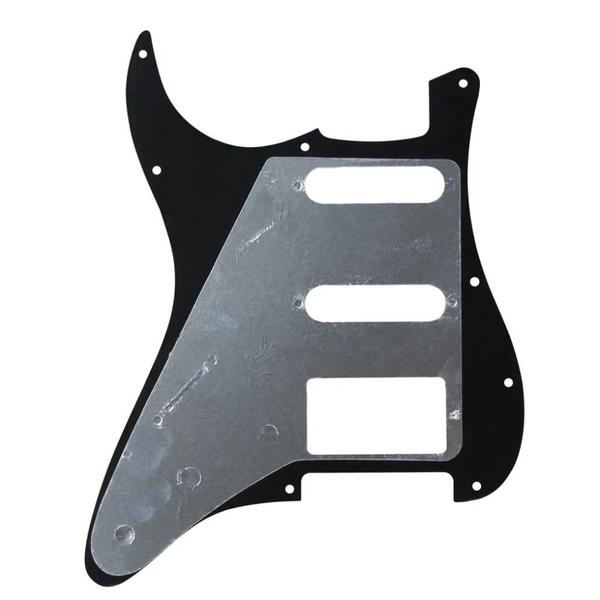 Imagem de Pickguard para Guitarra Elétrica (11 Furos HSS/SSH) - 8 Cores com Parafusos