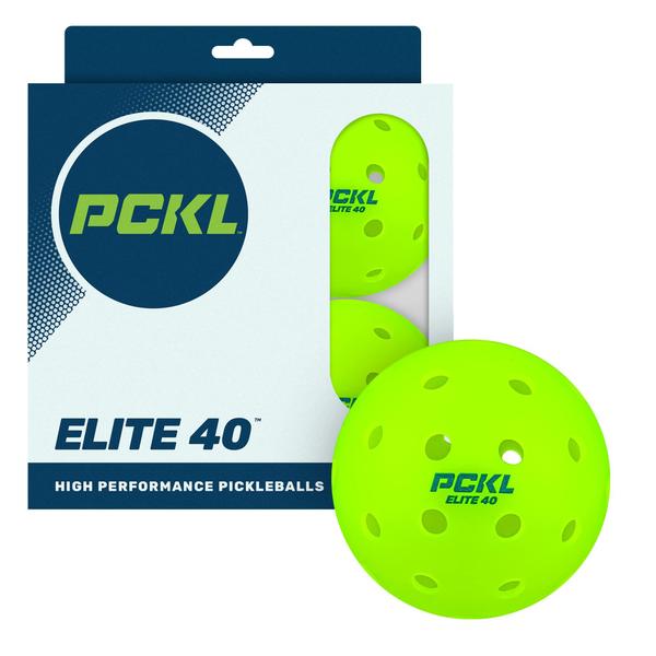 Imagem de Pickleball Balls PCKL Elite 40 Cold Weather Rated, pacote com 4