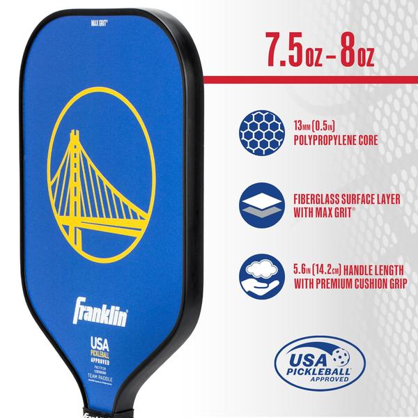 Imagem de Pickleball Paddle Franklin Sports NBA Golden State Warriors