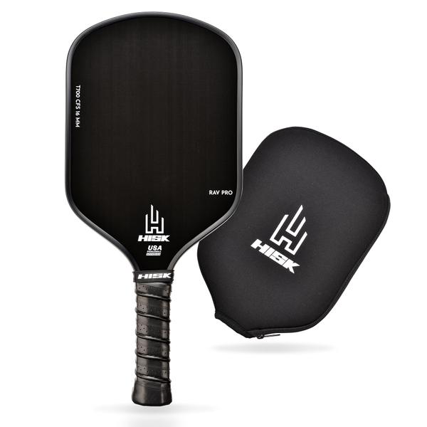 Imagem de Pickleball Paddle HISK RAV PRO Ultimate em fibra de carbono de alta qualidade