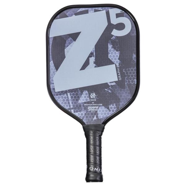 Pickleball Paddle Onix Graphite MOD Z5 em fibra de carbono Imagem de Pickleball Paddle Onix Graphite MOD Z5 em fibra de carbono