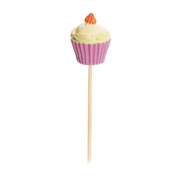 Imagem de Picks Resina/palito Decorado Cupcake Ll Jg C/6 Pc - Cromus: 1421234