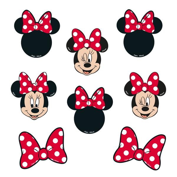 Imagem de Picks Topper Docinhos Decorativos Festa Minnie Mouse 8 Un Regina Festas - Inspire sua Festa Loja