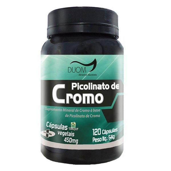 Imagem de Picolinato de Cromo 120cps 450mg Duom