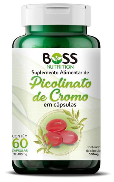 Imagem de Picolinato De Cromo 400mg Pote 60 Cápsulas