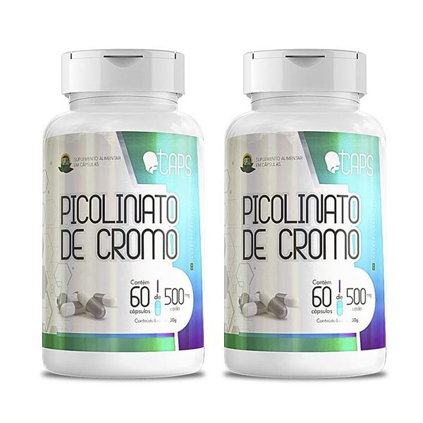 PICOLINATO DE CROMO - 500mg (60 Cápsulas) +CAPS Imagem de PICOLINATO DE CROMO - 500mg (60 Cápsulas) +CAPS