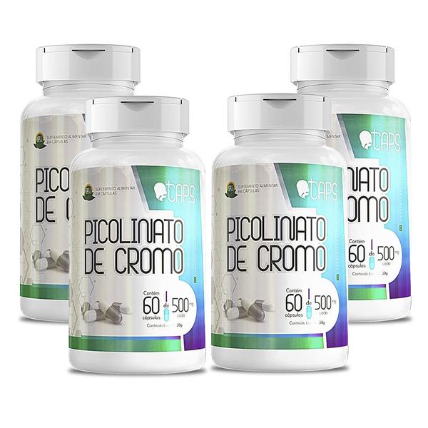 PICOLINATO DE CROMO - 500mg (60 Cápsulas) +CAPS Imagem de PICOLINATO DE CROMO - 500mg (60 Cápsulas) +CAPS