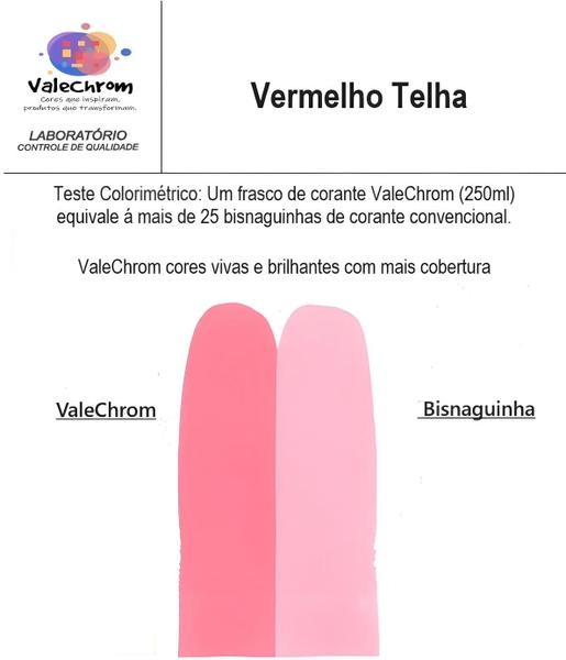 Imagem de Pigmento Vermelho Telha para tintas e texturas base água 250ml