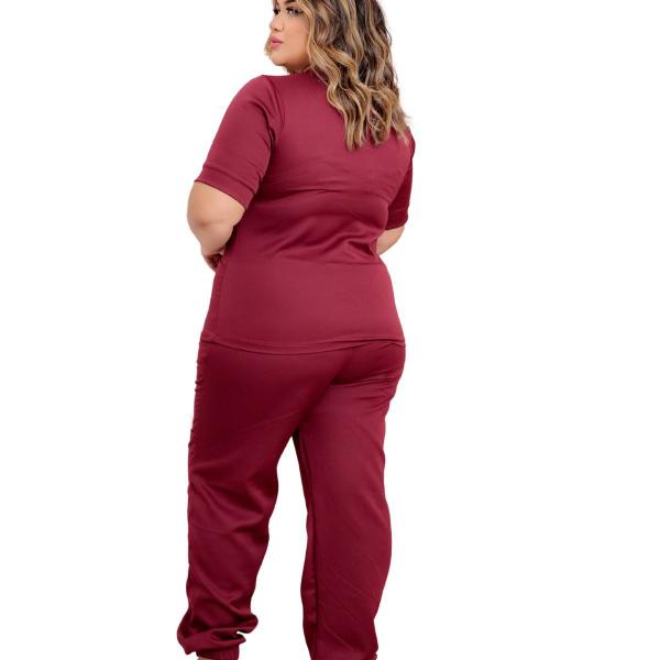 Imagem de Pijama Cirurgico Hospitalar Jogger Gabardine Premiun Sj -03