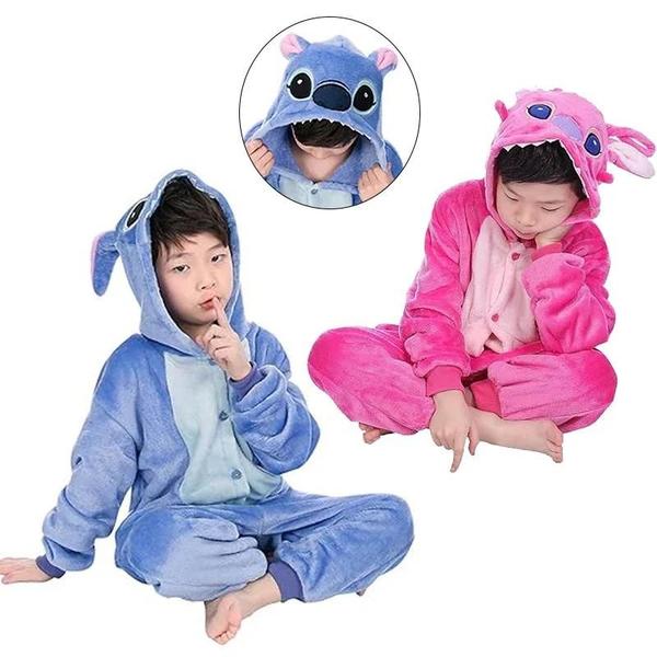 Imagem de Pijama Cosplay de Anjo para Crianças - Macacão com Capuz para Halloween