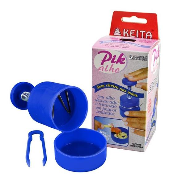 Pik Alho Descascador E Triturador Picador De Alho - Keita Imagem de Pik Alho Descascador E Triturador Picador De Alho