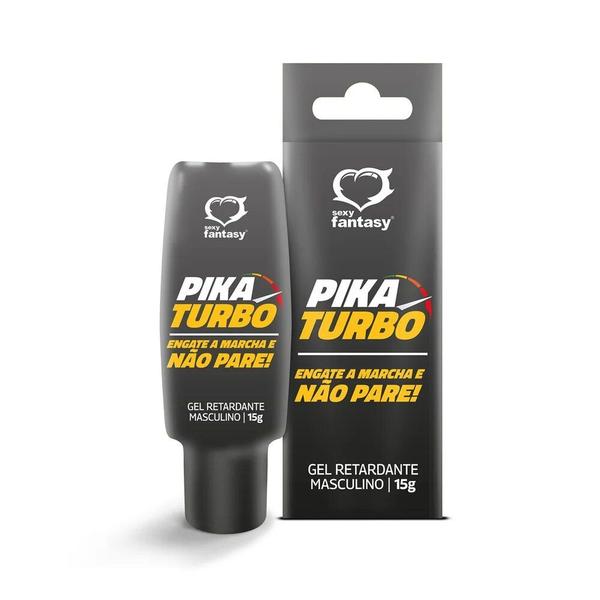 Imagem de Pika turbo gel retardante masculino 15g - sexy fantasy