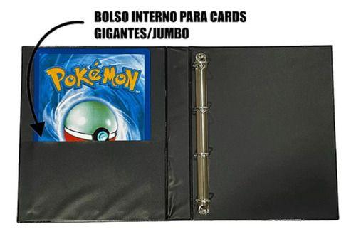 Imagem de Pikachu Eevee Album Pokemon Capa Dura Porta 360 Cartas Cards