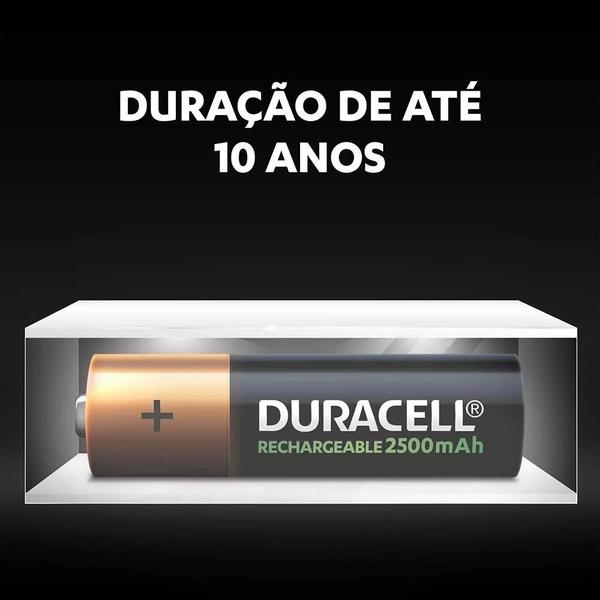Pilha Aa Alcalina Duracell Cartela C/8 Pilhas Original Imagem de Pilha Aa Alcalina Duracell Cartela C/8 Pilhas Original