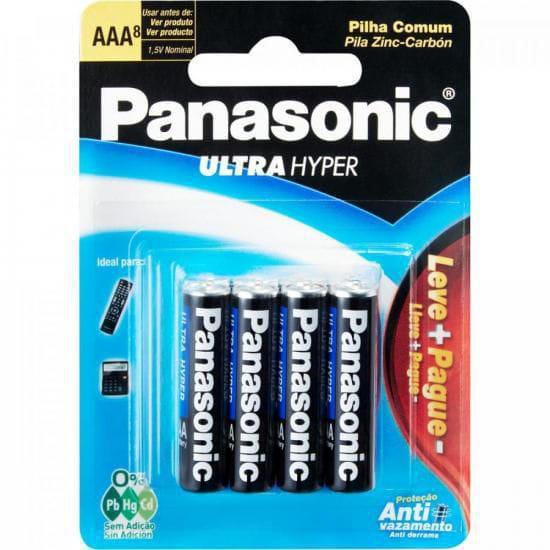 Imagem de Pilha Aaa R03Ual/L8P6 Cartela 8 Un Panasonic - Car / 8