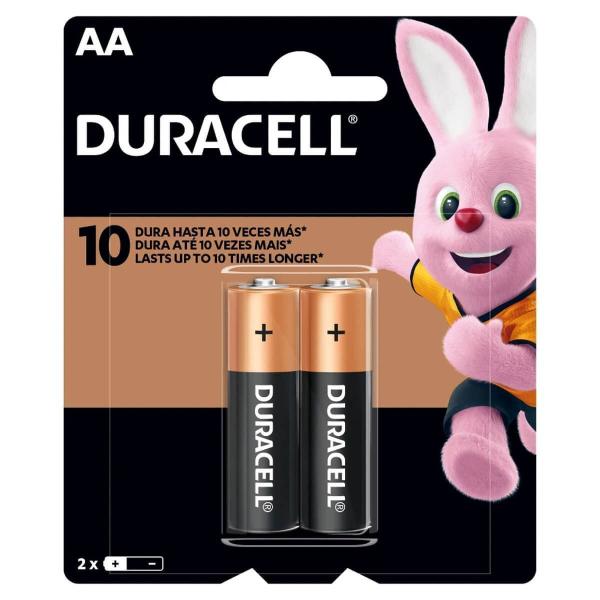 Imagem de Pilha Alcalina 1,5v AA Duracell MN-1500 (C/2 Pilhas)