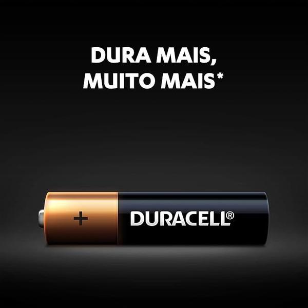 Imagem de Pilha Alcalina 1,5v AAA Duracell MN2400 (2 Unidades)