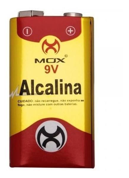 Imagem de Pilha Alcalina 9V Mox - Bateria para Brinquedos e Outros