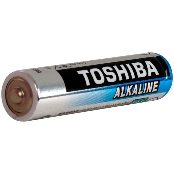 Imagem de Pilha Alcalina Aaa Toshiba Lr03Gcp, Blister 4 Unidades, 1.5V