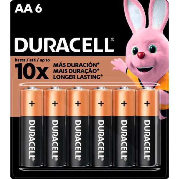 Imagem de Pilha Alcalina Duracell AA - 6 Unidades