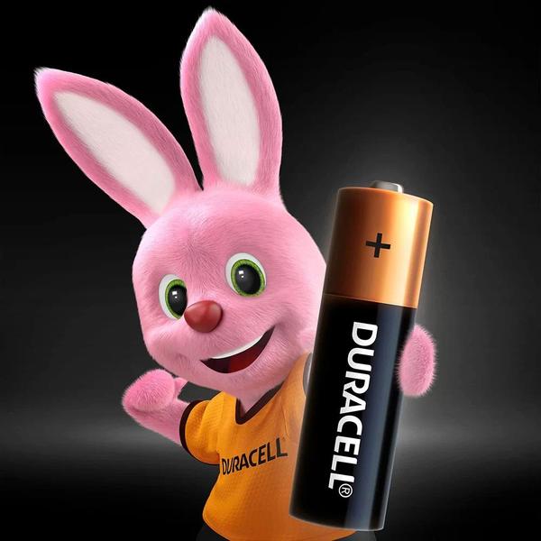 Imagem de Pilha Alcalina Duracell Pequena AA PACOTE 2U Kit 12