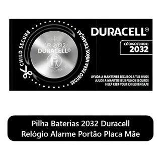 Pilha Bateria Duracell 2032 Redonda c/1 unidade - Original Imagem de Pilha Bateria Duracell 2032 Redonda c/1 unidade - Original