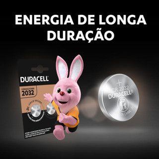 Pilha Bateria Duracell 2032 Redonda c/1 unidade - Original Imagem de Pilha Bateria Duracell 2032 Redonda c/1 unidade - Original