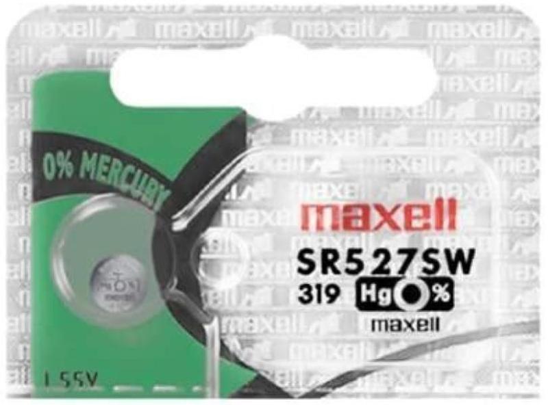 Imagem de Pilha Bateria Relógio 319 Sr527Sw Maxell C/5 Un