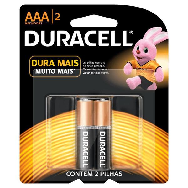 Imagem de Pilha duracell alcalina aaa c/02