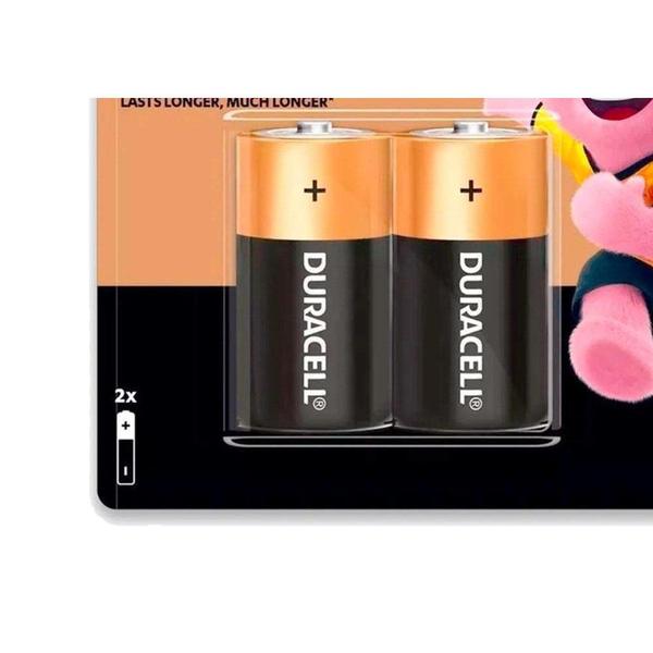 Imagem de Pilha Duracell Alcalina Media C Cartela Com 2 Pecas