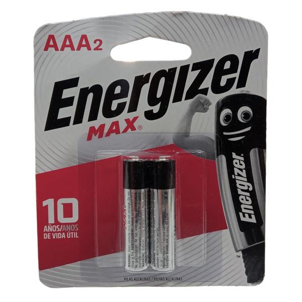 Imagem de Pilha Energizer Max Palhito  Aaa2 Emb C/2