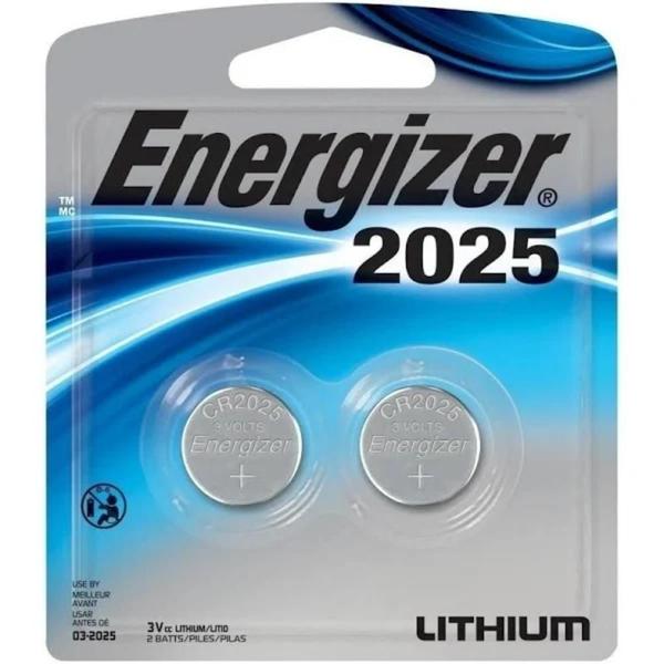 Imagem de Pilha Lítio Energizer CR2025 - 2 Pilhas