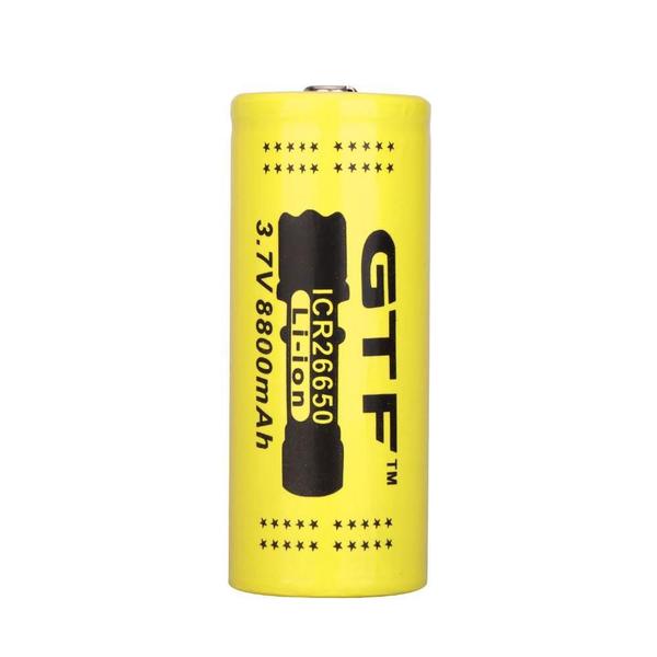 Imagem de Pilha Recarregavel 26650 De Litio Gtf Icr2650 8800Mah 3,7V