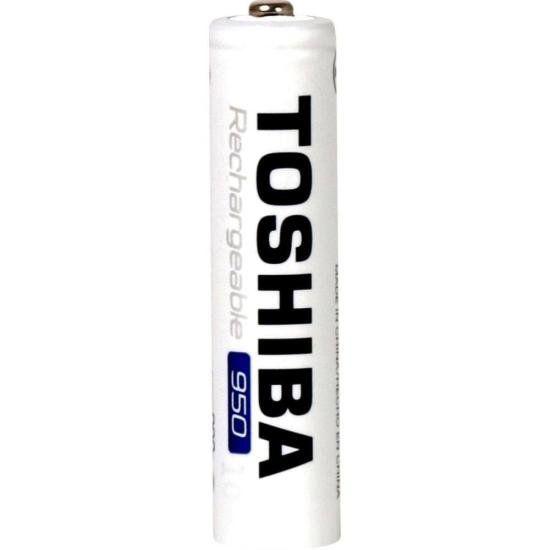 Imagem de Pilha Recarregável AAA 1,2V 950mAh TNH03GAE (C/4 Pilhas) Toshiba