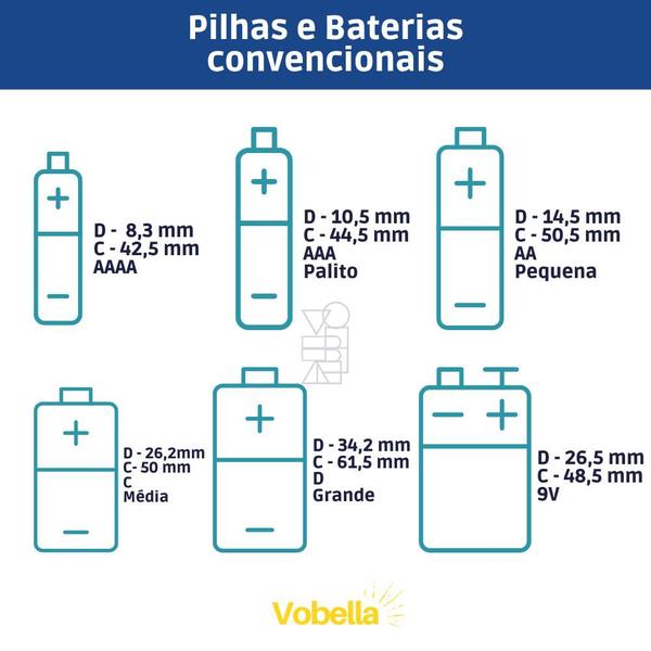 Imagem de Pilha Recarregável Aaa Palito 900mah Elgin Blister C/4 Unid