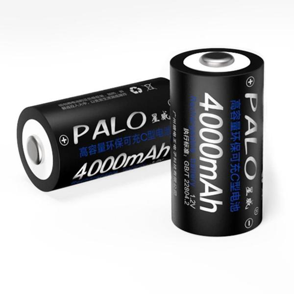 Imagem de Pilha Recarregavel Palo Tamanho C 1,2V 4000Mah Unidade