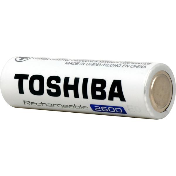 Imagem de Pilha Recarregável Toshiba AA 1,2V 2600mAh TNH6GAE (Cartela 2 Un.)