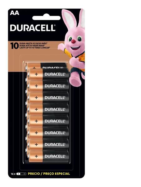 Imagem de Pilhas AA Alcalina Duracell Econopack C/16 Unidades