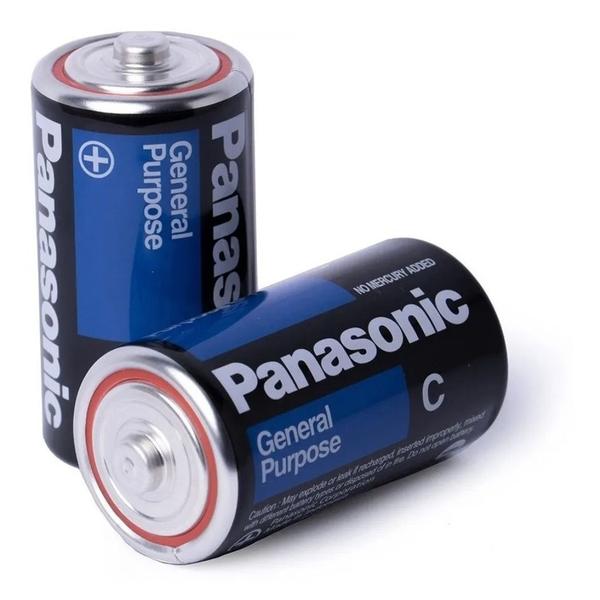 Imagem de Pilhas Super Hyper Comum Tipo C 2 Unidades - Panasonic