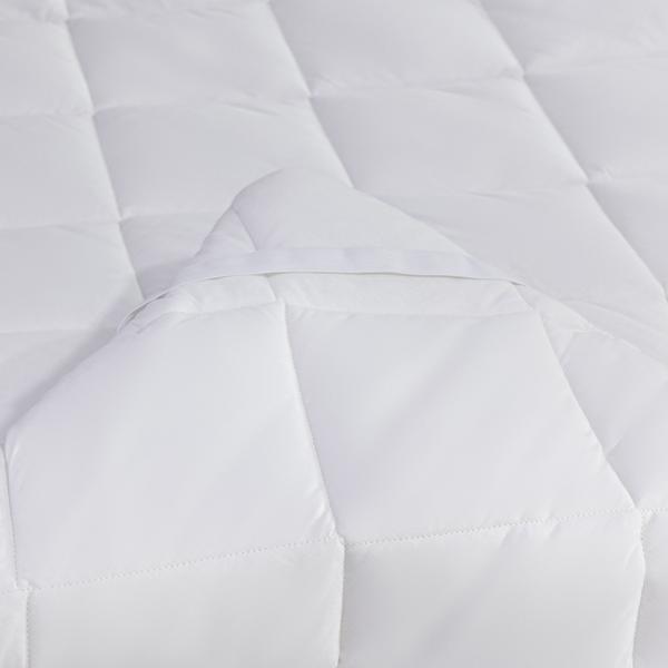 Imagem de Pillow Top Cama Casal King Size Micropercal 400 Fios Acolchoado 2,03m x 1,93m