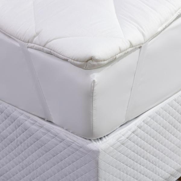 Imagem de PILLOW TOP CAMA VIÚVA SOLTEIRO KING 1,98M x 1,08M 100% ALGODÃO DUPLA FACE PERCAL 200 FIOS