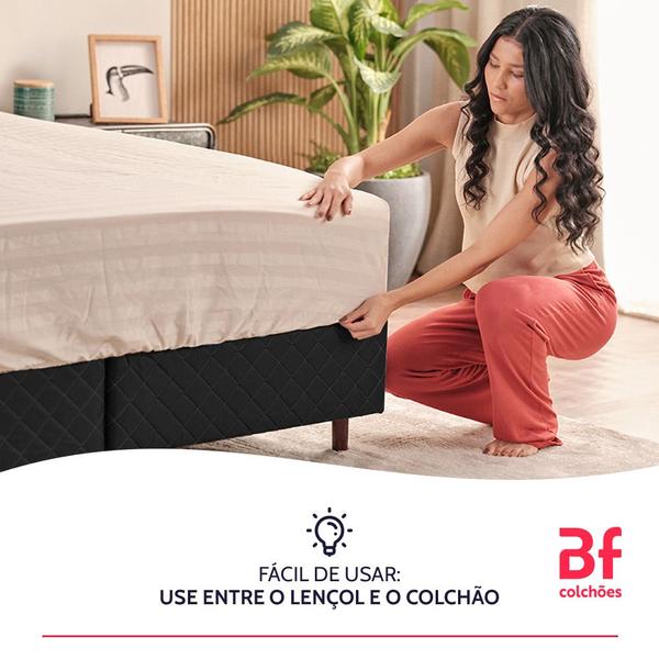 Imagem de Pillow Top Casal Espuma D45 Firme 138x188x5cm - BF Colchões