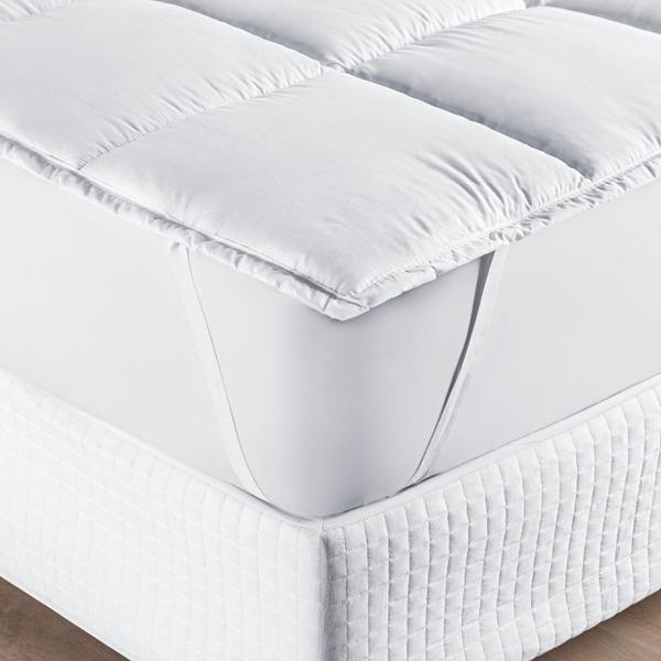 Imagem de Pillow Top Casal Padrão Suavitec Micropercal 200 Fios 1 Peça - Branco