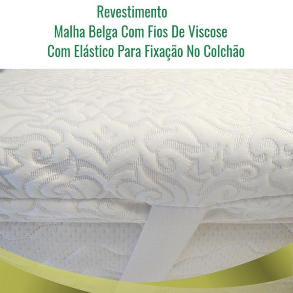 Imagem de Pillow Top Infravermelho + Magnético Viscoelástico Gel Casal - Aumar